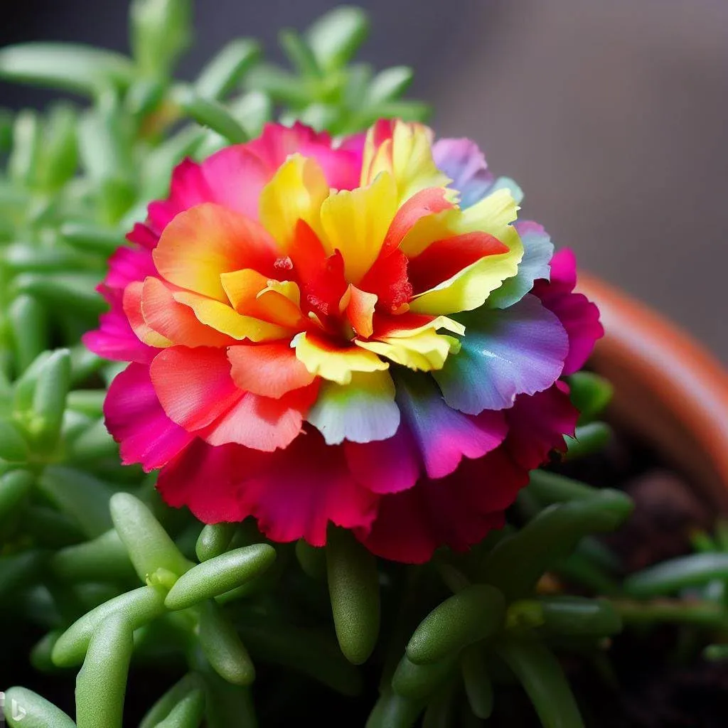 Portulaca Flowers